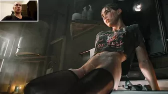 18-year-old Ellie from “Last of Us” lets a stranger cum on her in the restroom