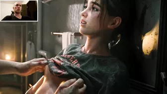 18-year-old Ellie from “Last of Us” lets a stranger cum on her in the restroom