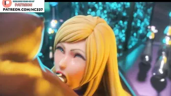 BIG DICK FUTANARI BLOWJOB POV CUTE BLOND GIRL \ FUTA HENTAI ANIMTED 4K 60FPS