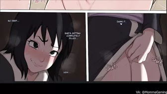 Tsunade ""Trains"" Sakura With Her Futa Cock Naruto Comic