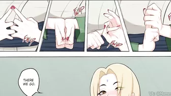 Tsunade ""Trains"" Sakura With Her Futa Cock Naruto Comic