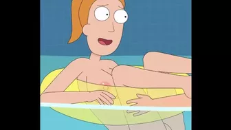 Rick and Morty - A Way Back Home - Sex Scene Only - Part 65 Summer Fucked In The Pool By LoveSkySanX