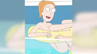 Rick and Morty - A Way Back Home - Sex Scene Only - Part 65 Summer Fucked In The Pool By LoveSkySanX