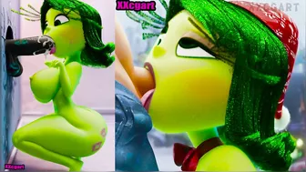 Inside Out 2 Hentai - Christmas Disgust party BlowJob