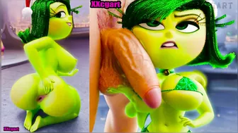 Inside Out 2 Hentai - Christmas Disgust party BlowJob