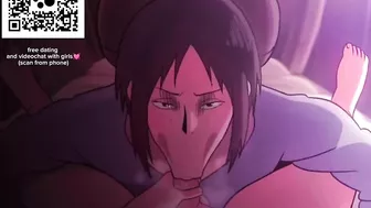 Mikasa Ackerman gives a deep, drooling blowjob - Attack on Titan Hentai Uncensored