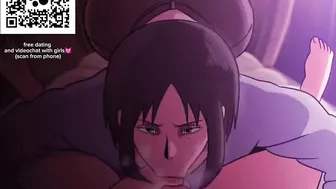 Mikasa Ackerman gives a deep, drooling blowjob - Attack on Titan Hentai Uncensored