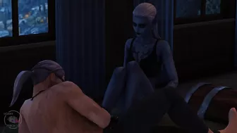 Tavern sex scene, drow and human, part 2