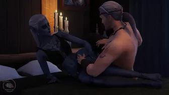 Tavern sex scene, drow and human, part 2