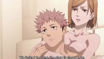 We fucked too long, the store is closed now! JJK #2 ⁕ HENTAI Parody