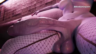 Black Widow Destroyed By Huge Dick Futa Mommy - 3D Animation