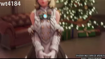 Mercy Gets Pregnant With Your Cum on Christmas (PREGNANCY SEX)