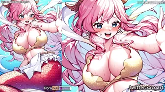 One Piece - PRINCESS SHIRAHOSHI Super BIg big Big Tits