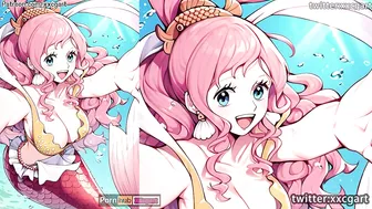 One Piece - PRINCESS SHIRAHOSHI Super BIg big Big Tits