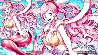 One Piece - PRINCESS SHIRAHOSHI Super BIg big Big Tits