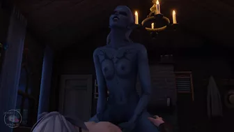 Tavern sex scene, drow and human, part 4