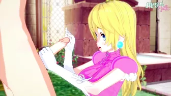 Princess Peach Gives You A Handjob~! Super Marion Hentai Animation With Voice~! (MagicalMysticVA)