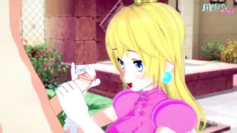 Princess Peach Gives You A Handjob~! Super Marion Hentai Animation With Voice~! (MagicalMysticVA)