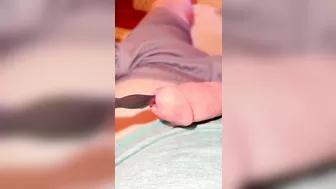 Pulling a 20 inch 16MM sound out of my dripping cock