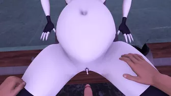 HELLUVA BOSS White guy fuck a pregnant Loona in a missionary position SFM