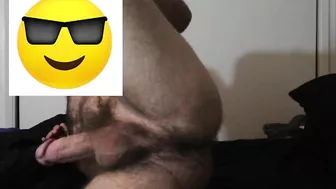 Shaking and Bouncing Big Hairy Dick and Ass for you ;)