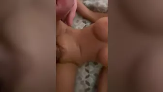 Daddy hollowing out my pussy