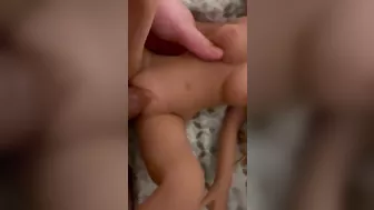 Daddy hollowing out my pussy