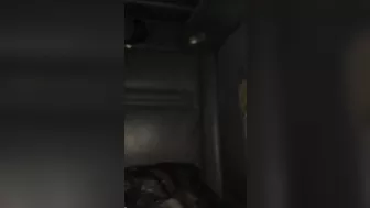 Truck driver gets lonely and tries pocket pussy