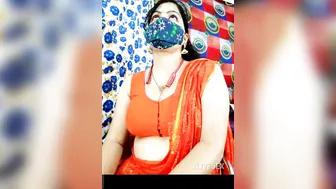 Desi Indian rajasthan wali aunty nude webcam show