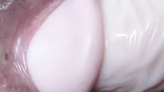 Extreme close-up Fucking pussy