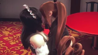 futa twintails fuck maid part 1