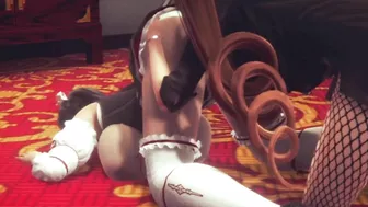 futa twintails fuck maid part 1