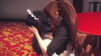 futa twintails fuck maid part 1