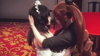 futa twintails fuck maid part 1