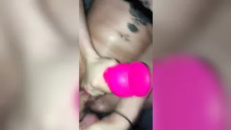 Fiancé squirting orgasm dripping wet pussy