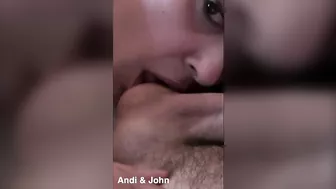 My Slut Sucking On My Balls