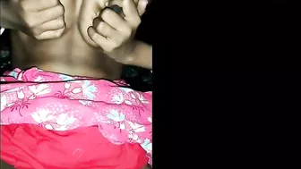 Desi village couple Aunty Show boobs pussy