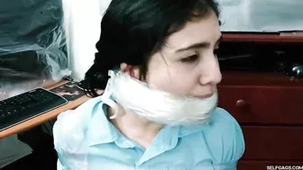 Latina Schoolgirls Massively Gagged