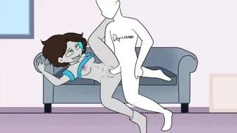 Depressi0n fucks me hard and mercilessly on the sofa | Oc - Animatic