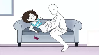 Depressi0n fucks me hard and mercilessly on the sofa | Oc - Animatic