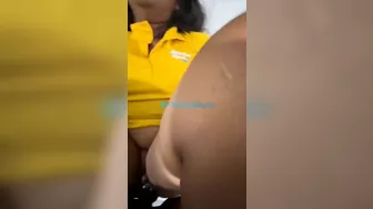 Fucked her as soon as she came home, still in her work uniform