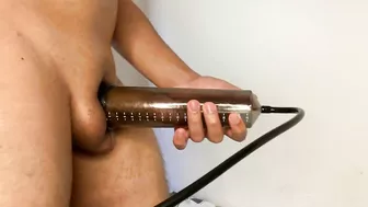 Completely full penis pump for beginners