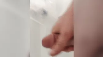 Jerking off in the shower!