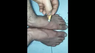 Beautiful feet - SEX for smokers