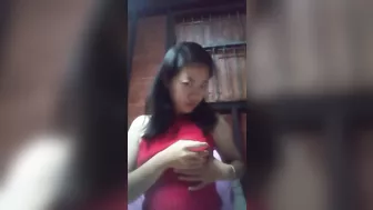 Asian alone at home horny homemade masturbate 21