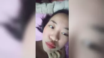 Chinese girl alone at home 35