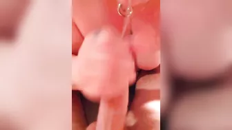 Cum slut Amethyst swallows hot load during blowjob