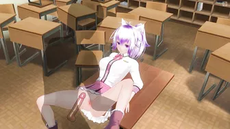 3D HENTAI Schoolgirl pussyfucked on the table